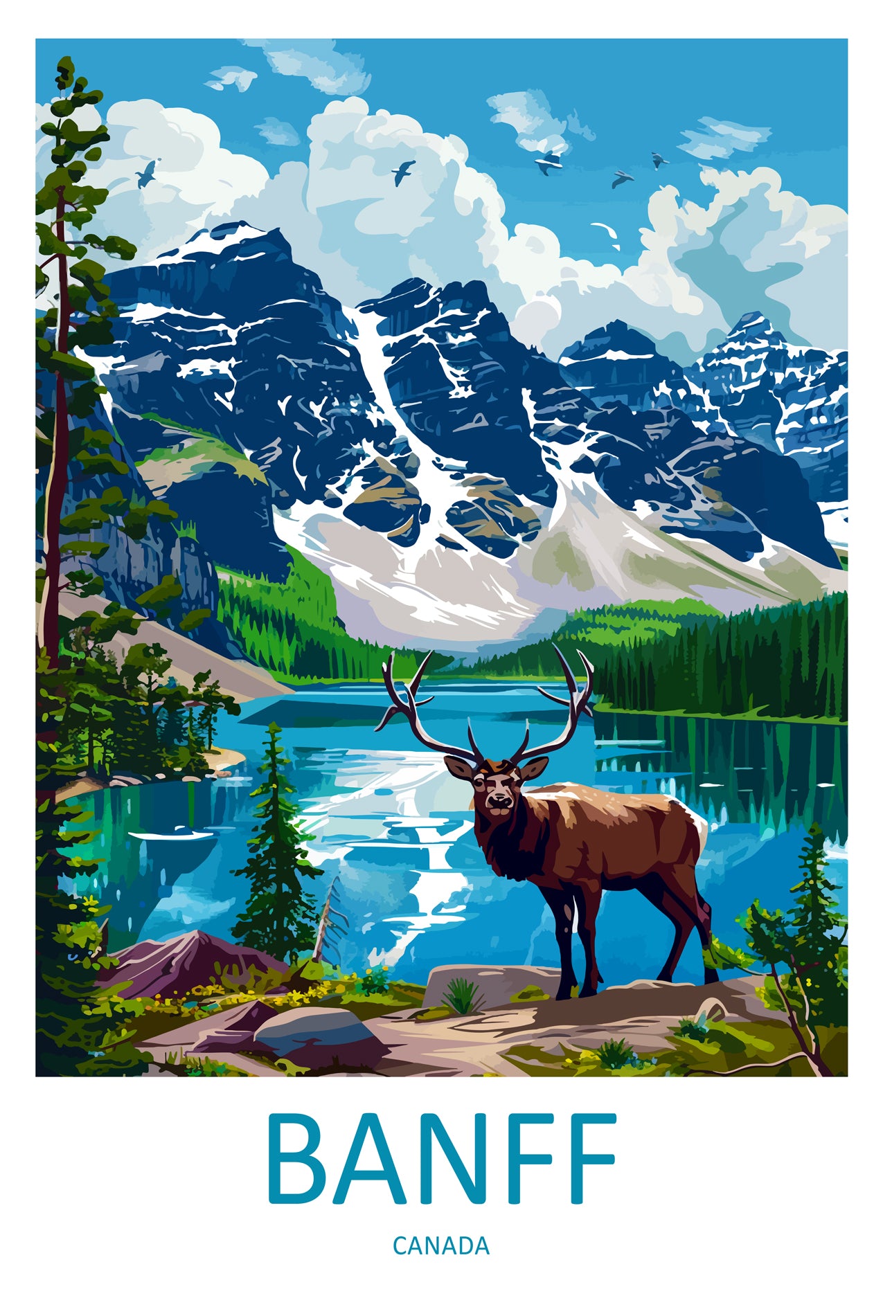 Banff National Park Mini Puzzle