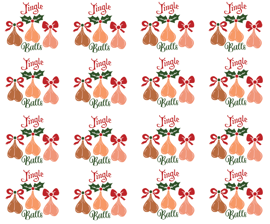 Jingle Balls Christmas Wrapping Paper